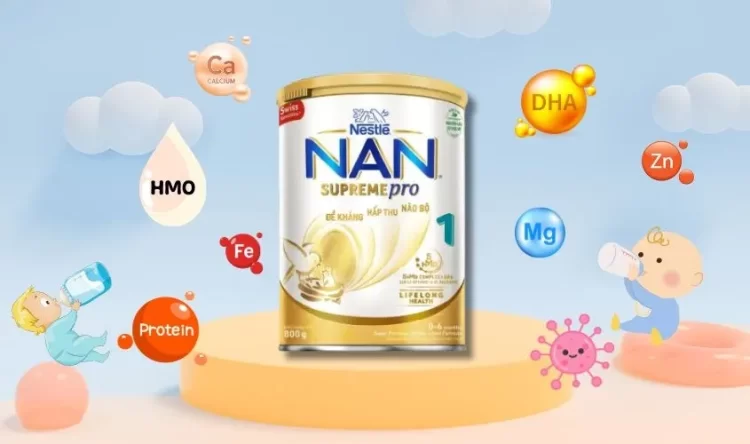 Thành phần dinh dưỡng trong sữa NAN Nestlé có gì đặc biệt?