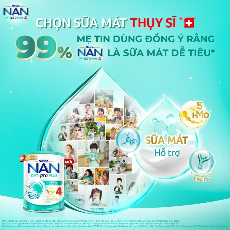 Lon sữa NAN cho trẻ 0-6 tháng uống được bao lâu, để được mấy tháng? 2 Hành trình gần 160 năm hình thành và quy mô vận hành toàn cầu từ Thụy Sĩ